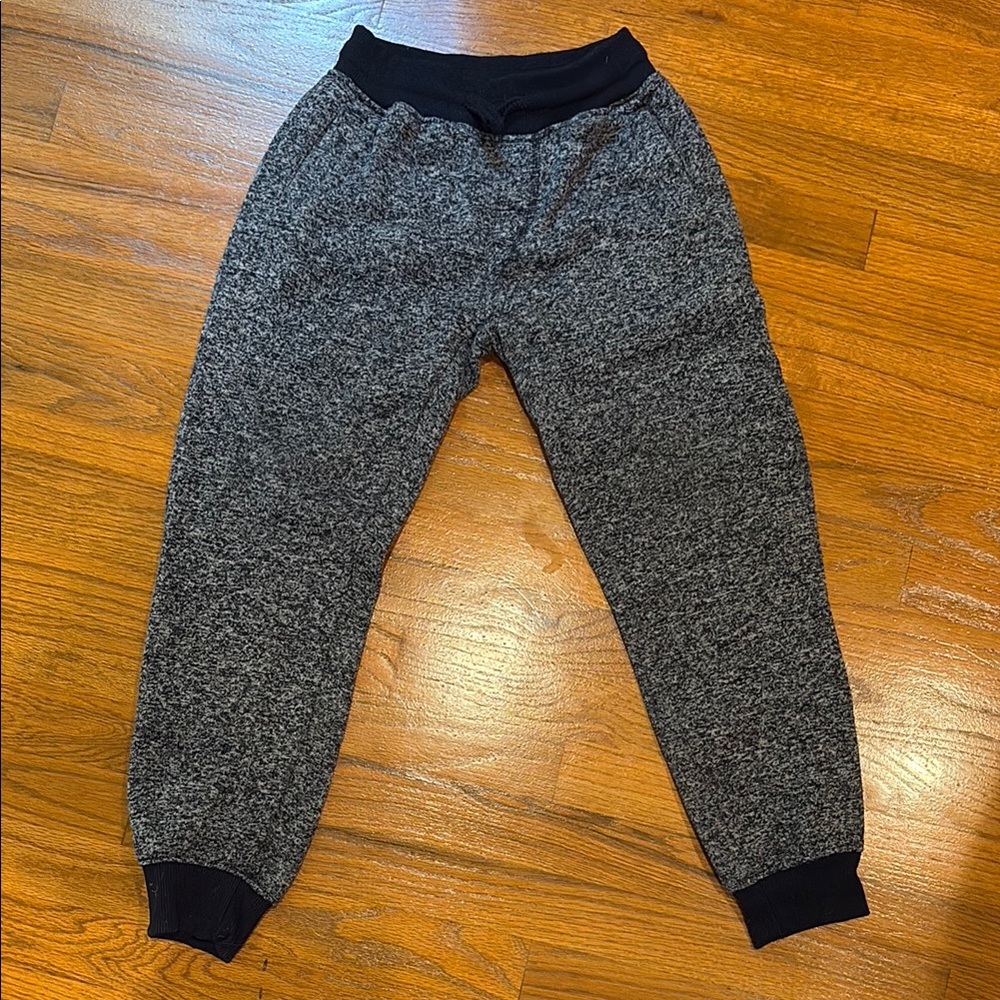 South Pole Gray and Black Jogger Sweatpants
